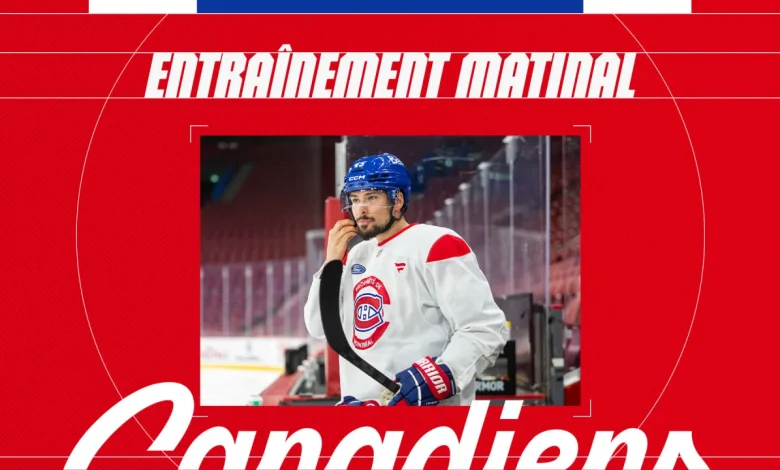 Mises à jour de l’entraînement matinal – 8 nov.