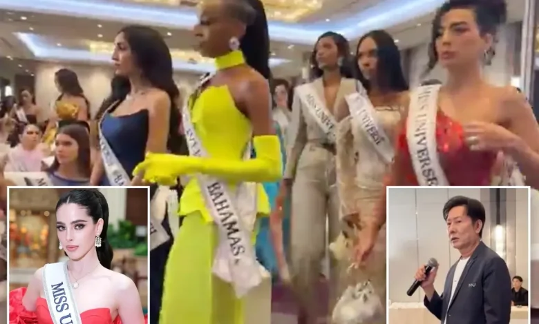 Miss Universe winner, contestants walk out of ceremony over executive’s ‘disrespectful’ comment to beauty queen