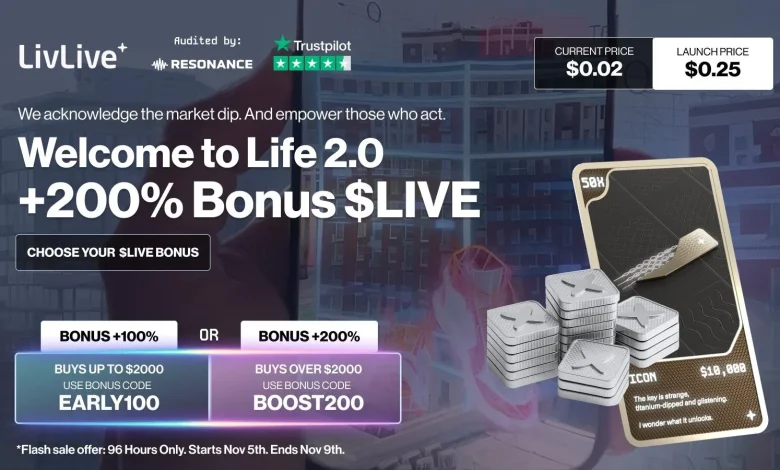 Missed TRUMP’s Early Price Explosion? LivLive ($LIVE) Presale News Points to a New 1000x Crypto in 2025