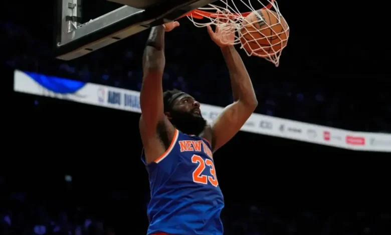 Mitchell Robinson offers no explanation to Knicks’ load management plan: ‘Ain’t telling you nothing’