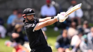 Mitchell century lifts New Zealand to 269 on tricky track