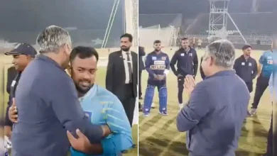 Mohsin Naqvi's 'Folded Hands Gesture' As Sri Lanka Players Save Pakistan From Embarrassment