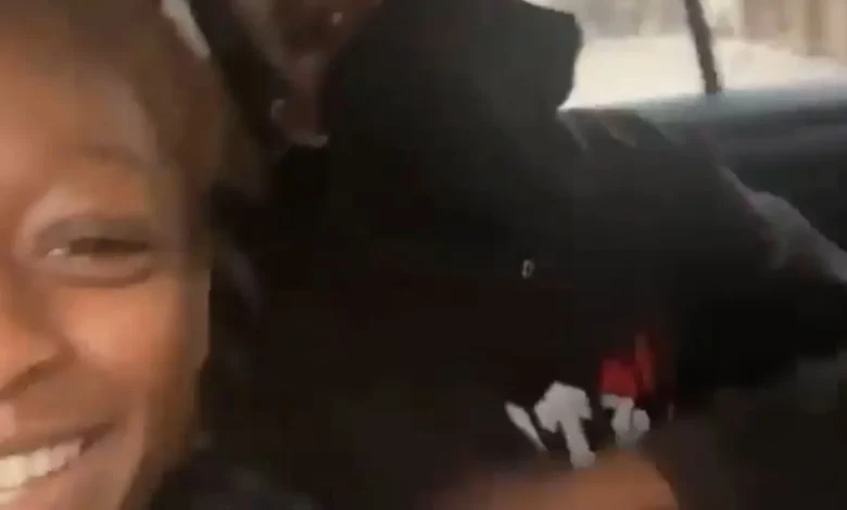 Moment brazen teens dance in car after beating man, 51, to death with gin bottle