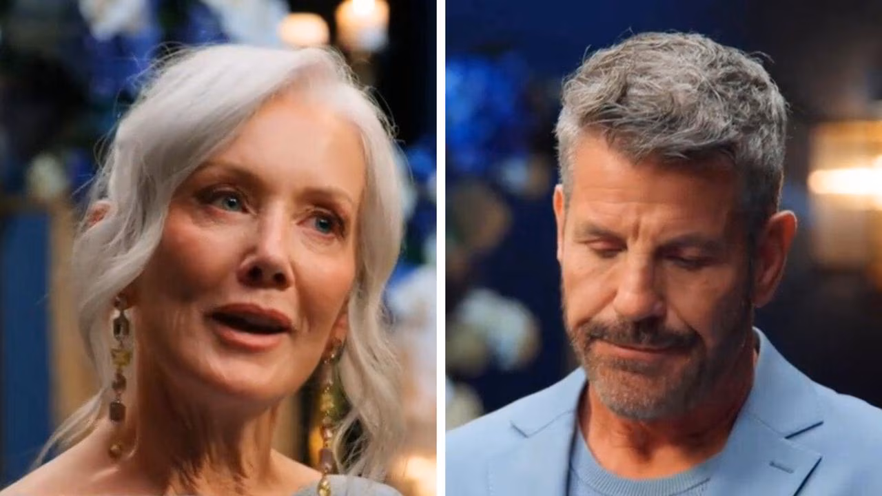 Moment contestant rejects Golden Bachelor