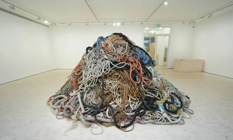 Money for old rope: Art installation from Turner Prize nominee valued at £1m