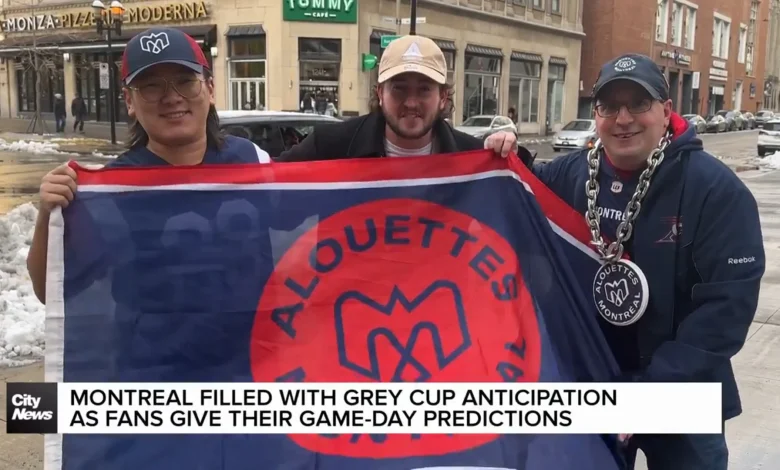Montreal fans share their predictions ahead of Sunday’s Grey Cup