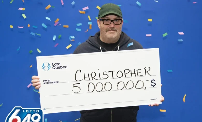 Montrealer wins $5M Lotto 6/49 jackpot
