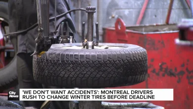 Montrealers rush to change their winter tires before December 1