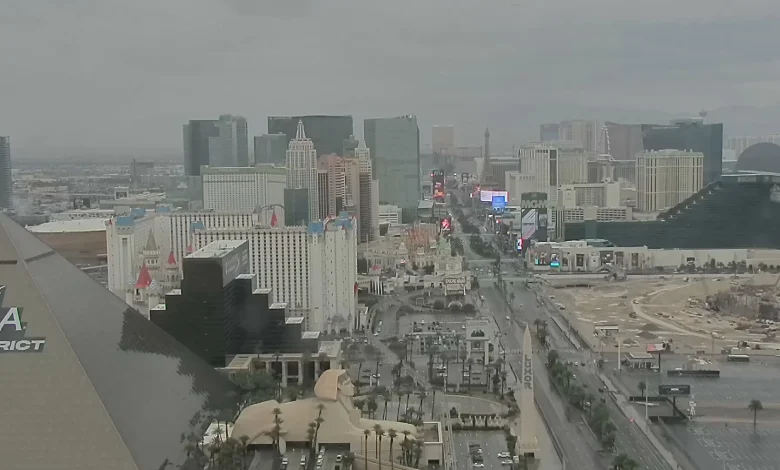 More Las Vegas rain showers, mountain snow on the way during F1 weekend
