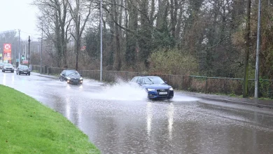 More rain due as Met Éireann issues multiple status orange and yellow warnings