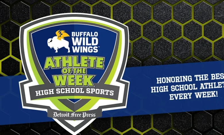 Morgan Janowski voted the Freep Buffalo Wild Wings Athlete of the Week