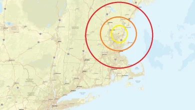 Morning Earthquake in New Hampshire near Massachusetts Border, North of Boston
