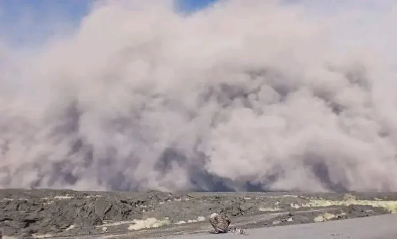 Mount Erta Ale unleashes towering ash column after powerful eruption – Welcome to Fana Media Corporation S.C