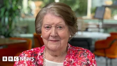 Mourners gather for Patricia Routledge's funeral in Chichester
