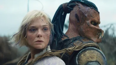 Movie Review: Elle Fanning’s disjointed android steals the show in ‘Predator: Badlands’