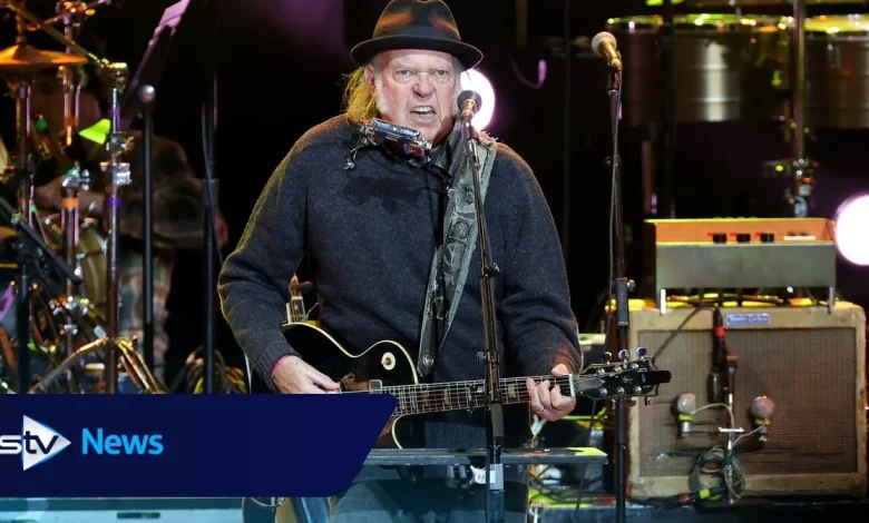 Music legend Neil Young to perform at Glasgow's summer sessions during world tour