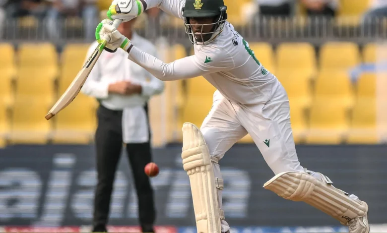 Muthusamy's maiden Test century powers South Africa to 428-7