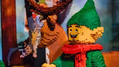 Myer taps Lego for festive window display
