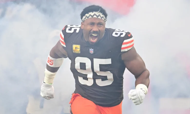 Myles Garrett could exploit recent struggles from 49ers in Sunday's game