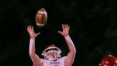 Myles McLaughlin Breaks Two National Rushing Records in Knox’s 3A Playoff Victory