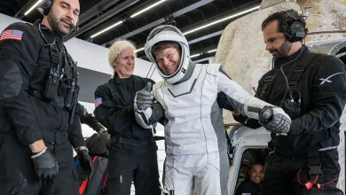 NASA astronaut's estranged wife pleads guilty to falsely alleging first crime committed in space