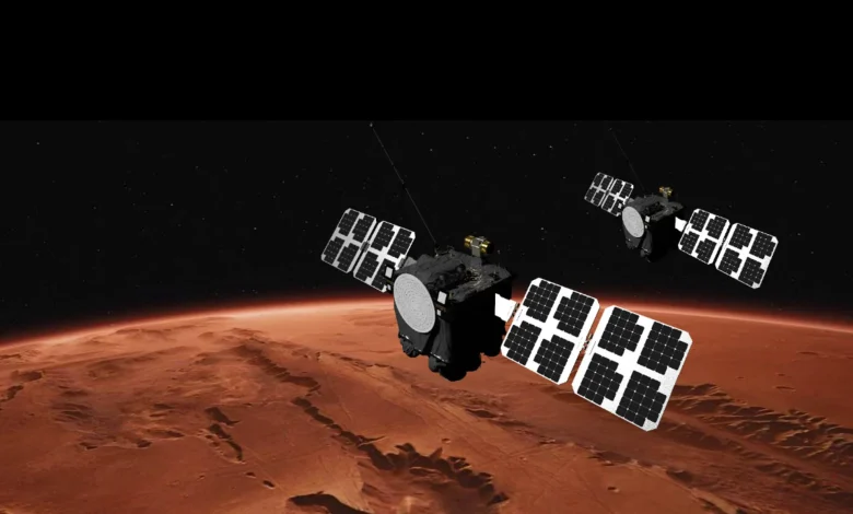 NASA’s ESCAPADE mission to Mars — twin UC Berkeley satellites dubbed Blue and Gold — will launch in early November