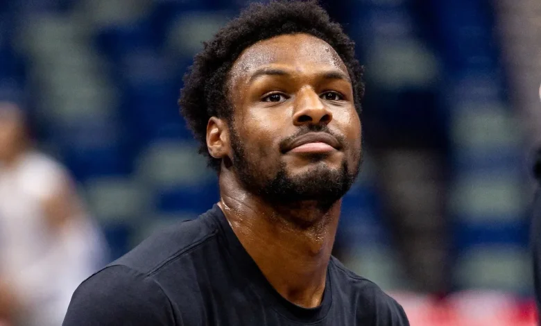 NBA Fans React To Bronny James’ Performance In Lakers-Bucks Game