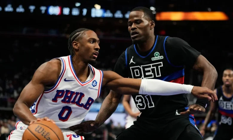 NBA Roundup: Pistons win ninth straight, beat 76ers in NBA Cup