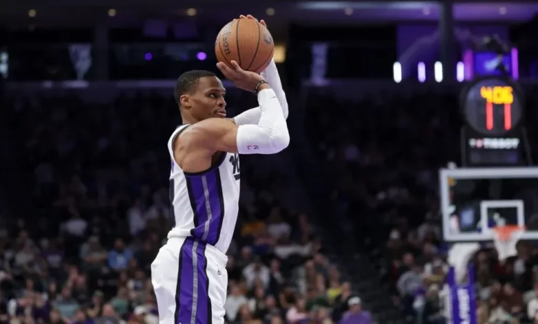 NBA World Reacts To Russell Westbrook’s Performance In Kings-Jazz Game