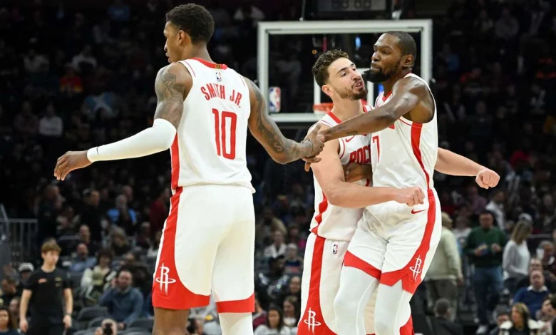 NBA roundup: OKC Thunder go 15-1 as Houston Rockets prevail over Cleveland Cavaliers