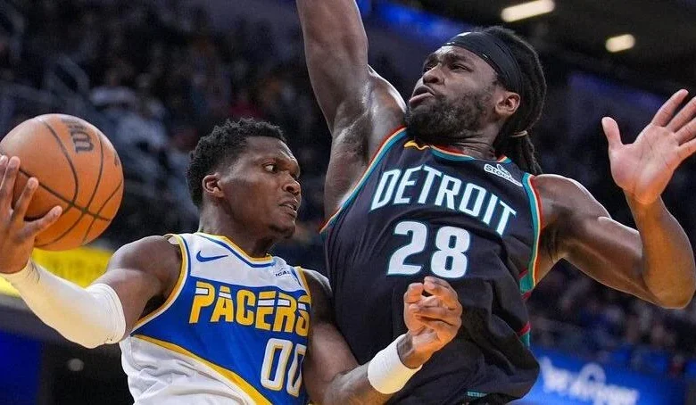 NBA scores: Pistons beat Pacers 122-117 to tie franchise record with 13th straight win