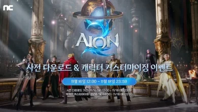 NCsoft announced on the 12th that it will start pre-downloading the large new MMORPG (multi-access r..