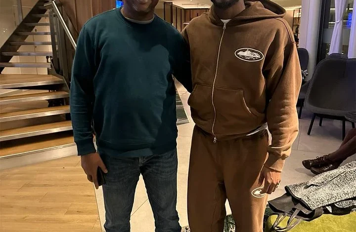 NFF President Visits Injured Super Eagles Defender Ola Aina In London