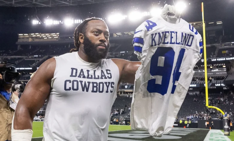 NFL: Dallas Cowboys honour Marshawn Kneeland during 33-16 win over Las Vegas Raiders