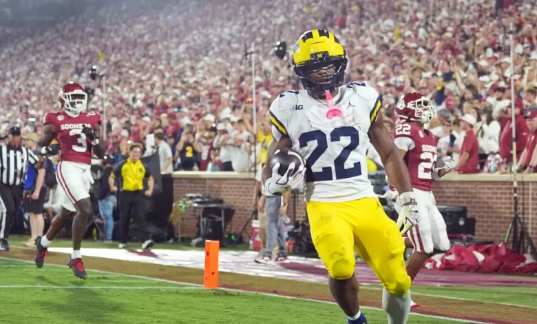 NFL Draft stock report: slight buy- Justice Haynes, RB, Michigan