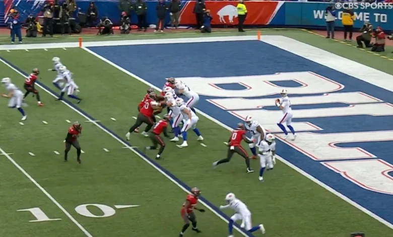 NFL Fans Roasted Josh Allen Over His Embarrassingly Bad INT vs. Bucs