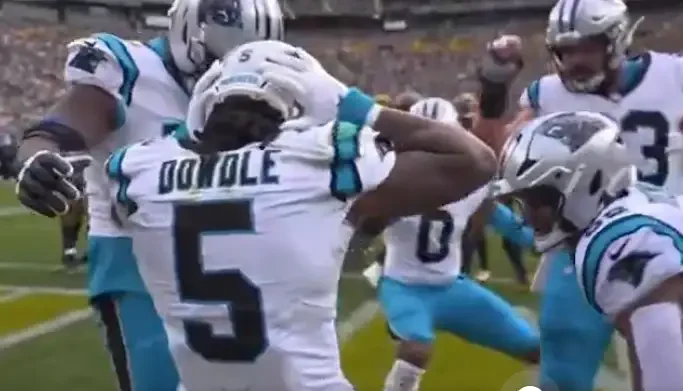 NFL Refs Should Be Embarrassed For Giving Rico Dowdle A Taunting Penalty Just Because He Humped The Air A Mere Two Times