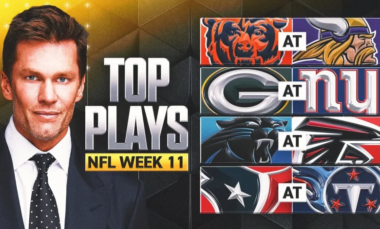 NFL Week 11 Live Score, Updates: Bears-Vikings, Packers-Giants, Bucs-Bills, More