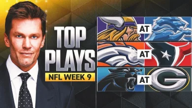 NFL Week 9 Live Updates, Scores: Vikings-Lions, Broncos-Texans, Colts-Steelers, More