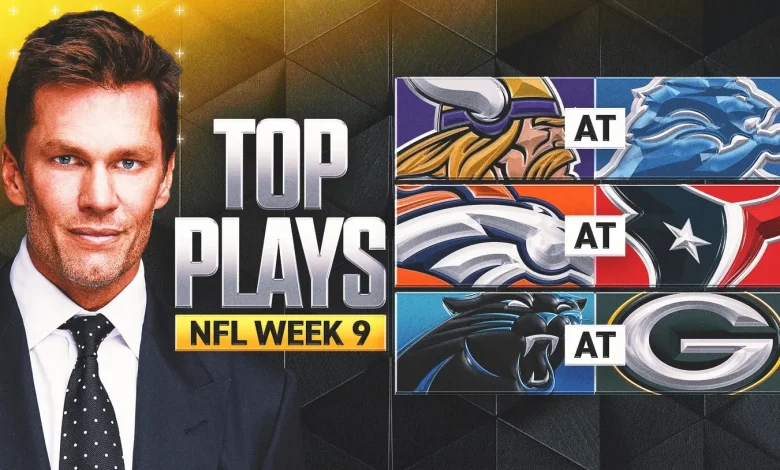 NFL Week 9 Live Updates, Scores: Vikings-Lions, Broncos-Texans, Colts-Steelers, More