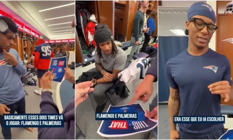 NFL: jogadores dos Patriots declaram torcida para a final da Libertadores