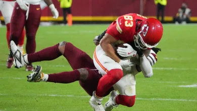 NFL suspends Frankie Luvu for repeated hip-drop tackles