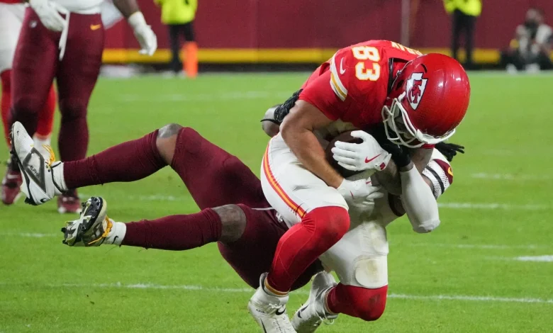 NFL suspends Frankie Luvu for repeated hip-drop tackles