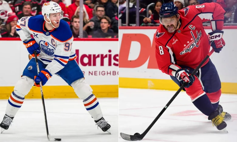 NHL On Tap: McDavid, Ovechkin go head-to-head when Oilers visit Capitals