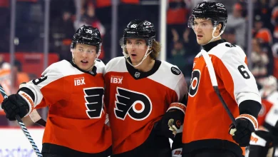 NHL On Tap: Zegras, Flyers host Maple Leafs, eye 6th straight home win