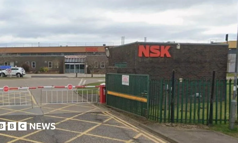 NSK plans to close Peterlee factories putting 400 jobs at risk