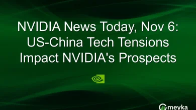 NVIDIA News Today, Nov 6: US-China Tech Tensions Impact NVIDIA’s Prospects