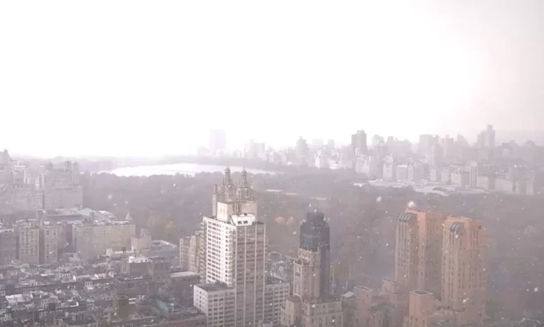 NYC snow: First snowflakes of the season fall across New York and New Jersey