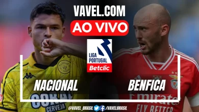 Nacional x Benfica AO VIVO, jogo em tempo real pela Liga Portugal