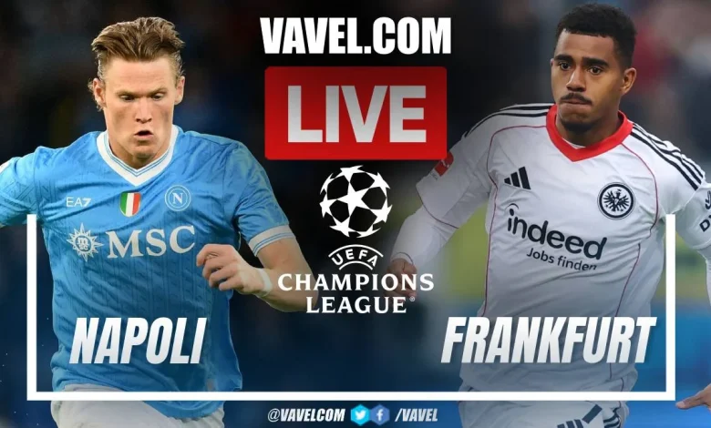 Napoli vs Frankfurt LIVE Score Updates in UEFA Champions League Match